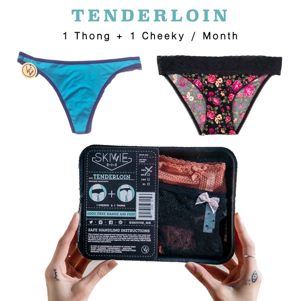 Skivvie NIX Women's Underwear Subscription Box Cratejoy